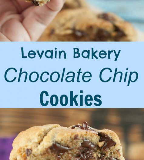 A copycat recipe for the unparalleled, massive NYC Levain Bakery Chocolate Chip Cookies. They are crispy on the outside and soft & gooey on the inside!