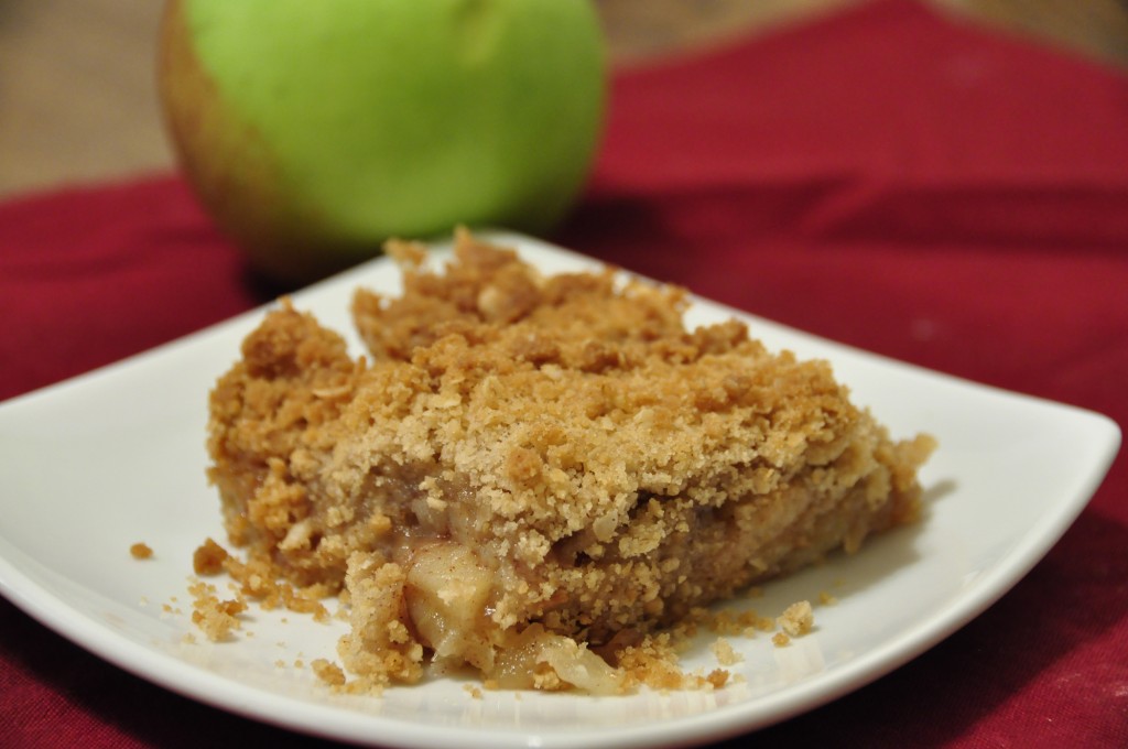 apple crunch topping recipe