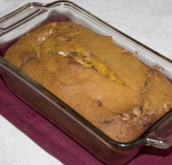 White Chocolate Pumpkin Bread Recipe