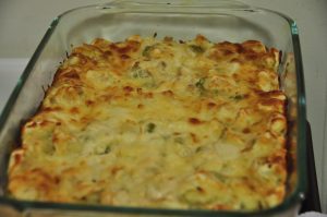 tortellini chicken bake