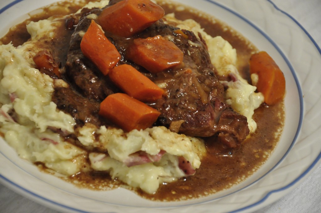 Slow Cooker Crock Pot Coca-Cola Roast Recipe. This is my favorite way to make a roast! I use a chuck roast and it comes out so tender every time. I serve it over garlic smashed potatoes and it's simply delicious. The can of coke really tenderized the meat.