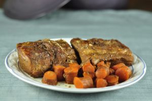 Slow Cooker Brown Sugar Pork Loin recipe made right in the crock pot that produces the most tender, juicy pork roast! This is a great time saver for holidays and weeknight meals!