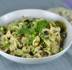 Orecchiette Pasta with Pistachios Recipe and Mint from Frankie Spuntino Italian Restaurant