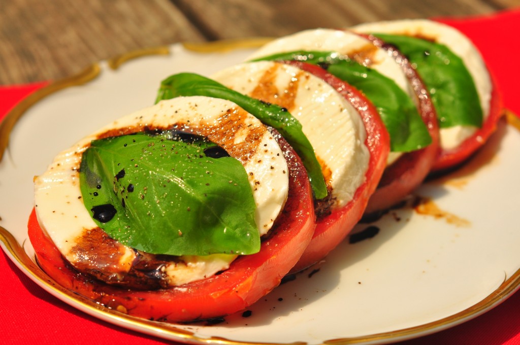 Caprese Salad with Balsamic Reduction