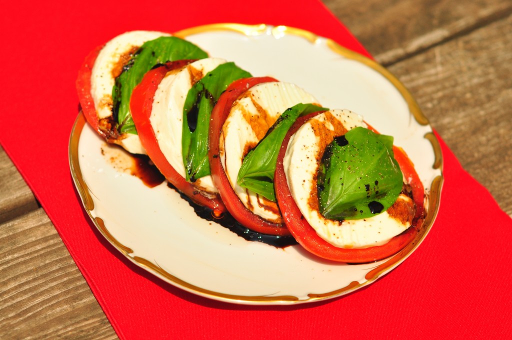 Caprese Salad with Balsamic Reduction