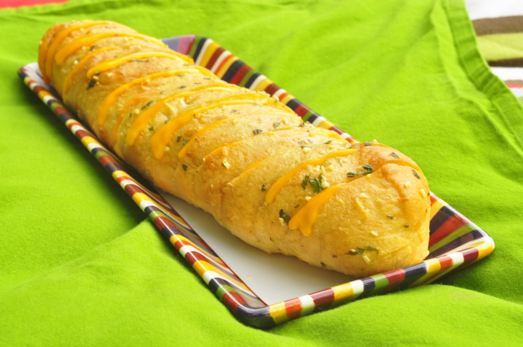 Hasselback Garlic Cheesy Bread