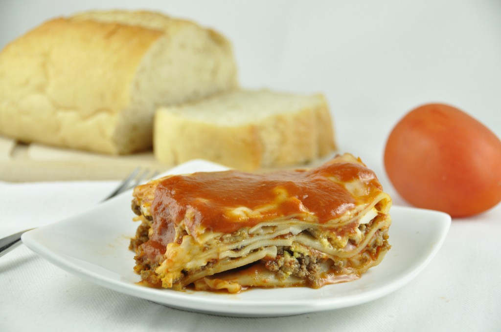 Grandma's Italian Lasagna authentic recipe made exactly the way all of the Italians made it when I visited Italy! We eat this for every holiday meal and this is made in her memory to keep the tradition alive. 