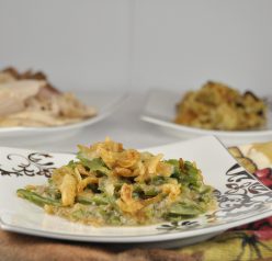 Green Bean Casserole. Perfect for Thanksgiving or Christmas!