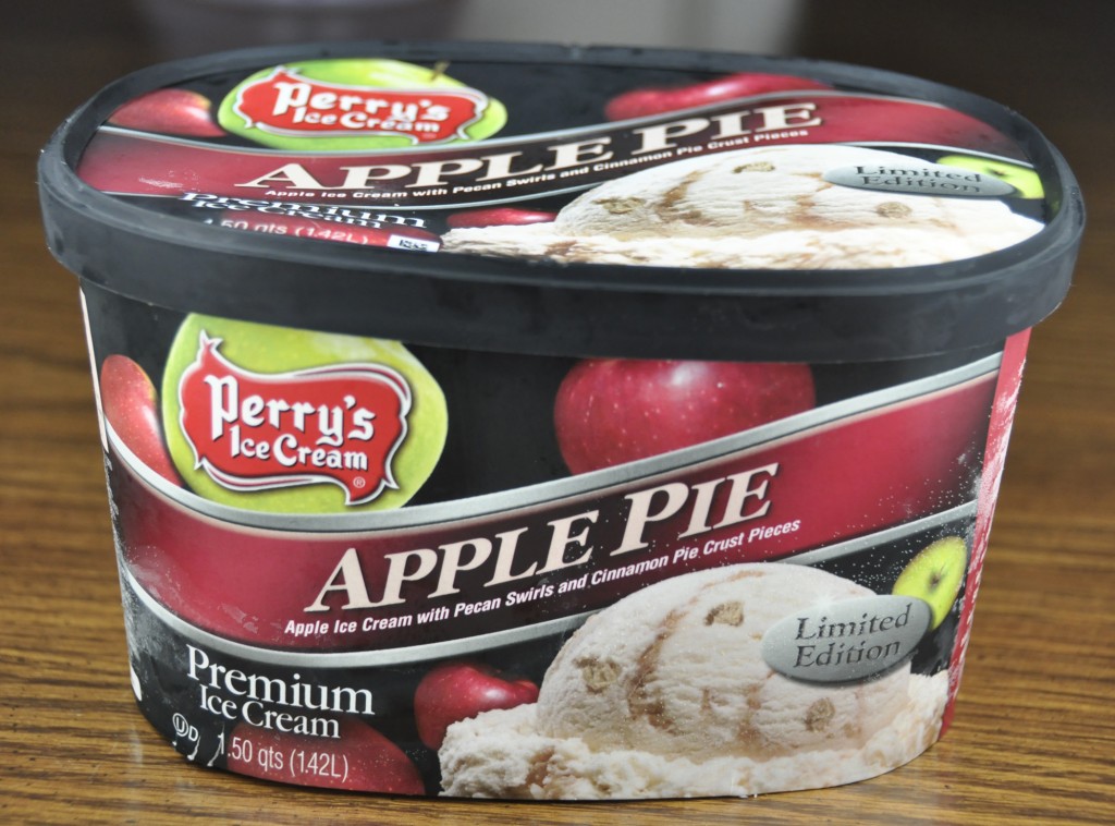 Perry's Premium Apple Pie Ice Cream flavor for fall.