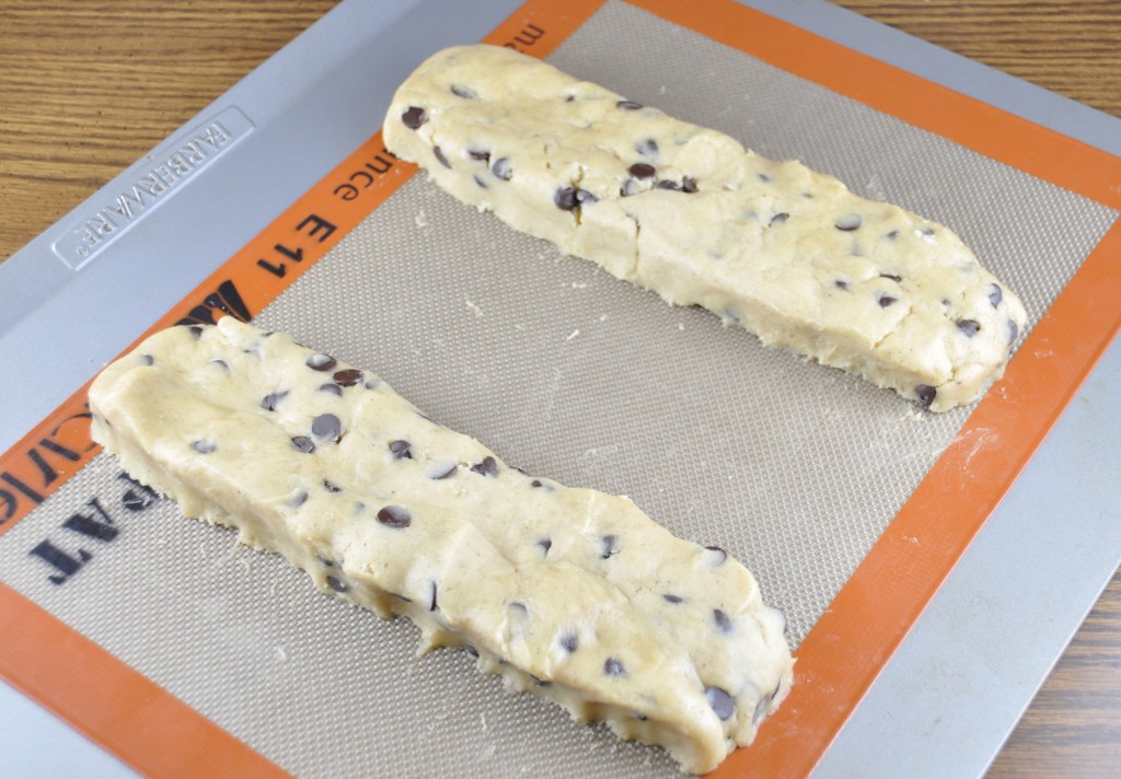 Chocolate Chip Almond Mandel Bread. A Jewish tradition for passover that's similar to biscotti!!