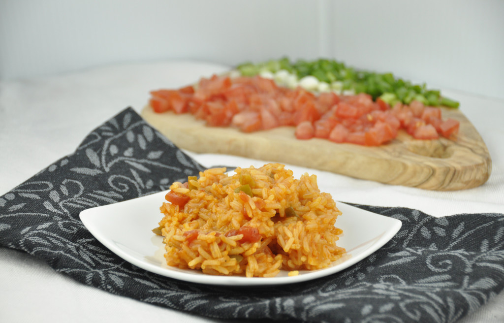 Perfect Mexican Rice. Easy and made with Jasmine rice and salsa.