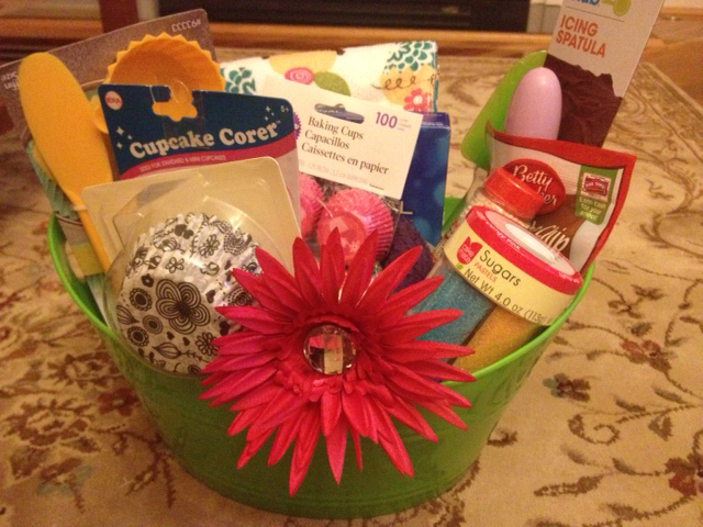 Baking Gift Basket Prize I won at a baby shower