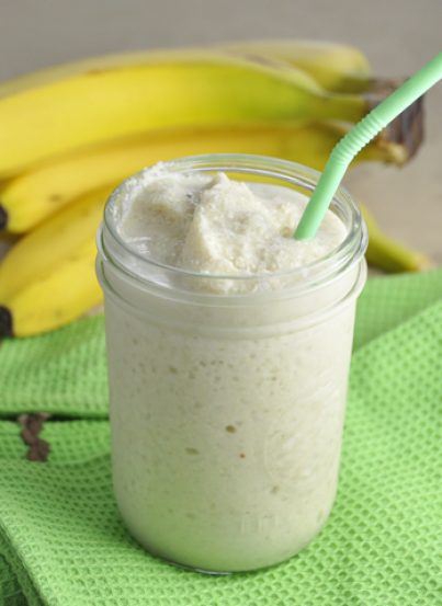 Banana Cashew Smoothie Recipe (Dairy Free)