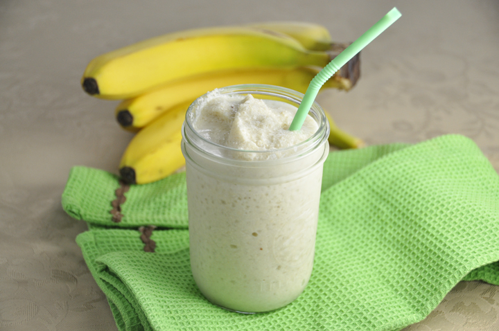 Banana Cashew Smoothie (Dairy Free) -