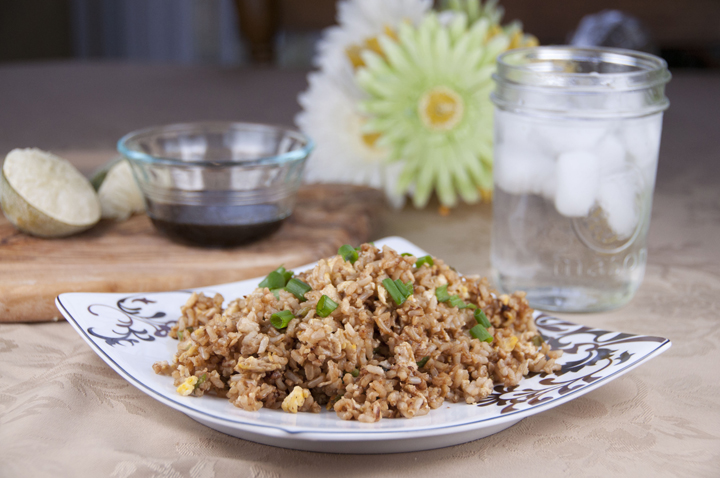 Brown Fried Rice is a simple side dish to accompany any Asian dinner!