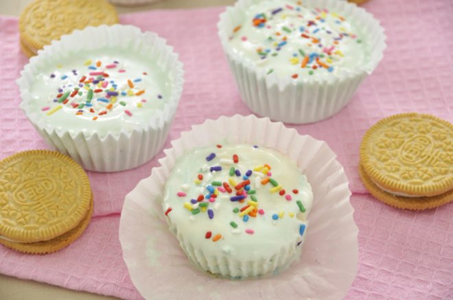 Birthday Cake Ice Cream Cups