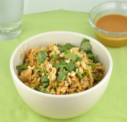 Thai Chicken Quinoa Bowl Recipe