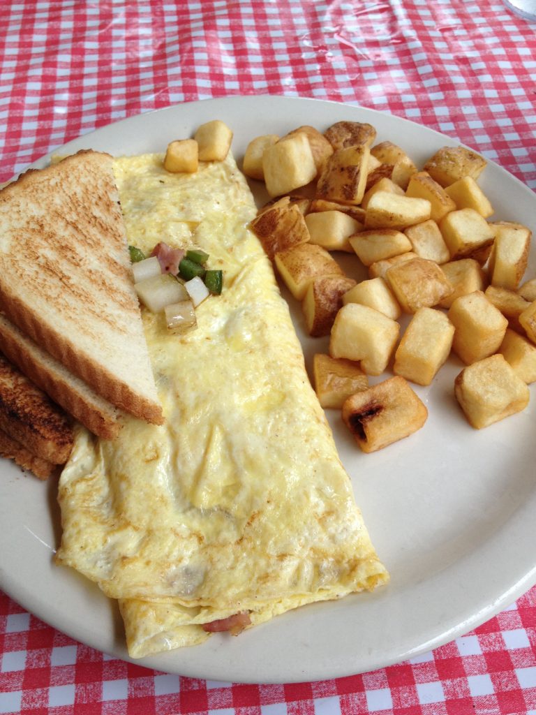 Clary's Restaurant for breakfast. Savannah, Georgia 