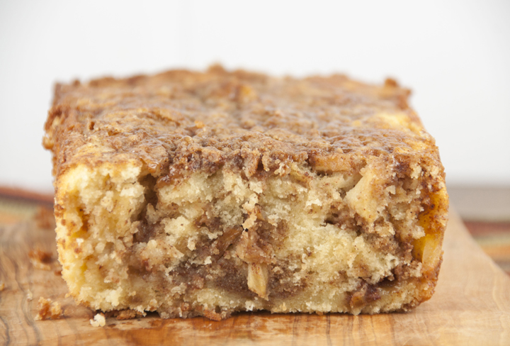 Cinnamon Apple Pie Bread Recipe.  Apple Pie in a loaf form.  Perfect for fall.