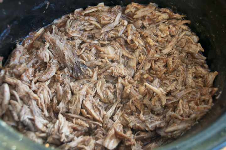 Crock Pot Root Beer Pulled Pork Recipe made in the slow cooker.