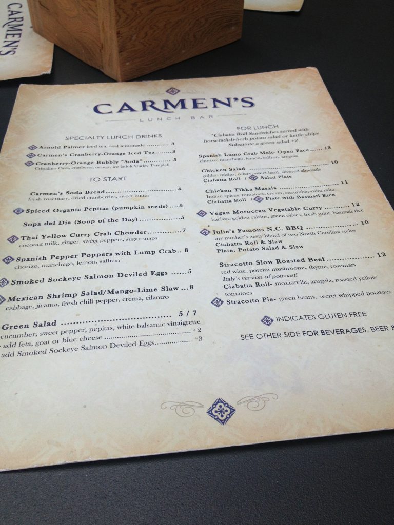 Good Eats in Pensacola,Florida - Carmen's Lunch Bar Restaurant Review