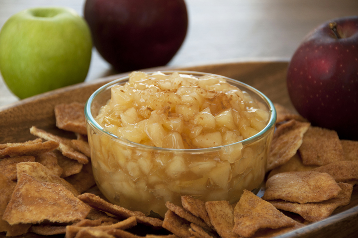 Fresh Apple Pie Dip Recipe made with fresh apples.  Great for Thanksgiving dessert or side dish.