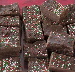 Creamy Chocolate Fudge Holiday Recipe for Christmas party