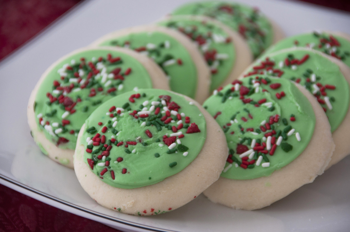 sugar cookies with frosting