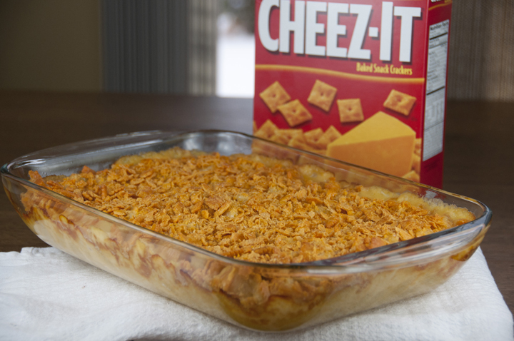 ritz cracker topping for mac and cheese