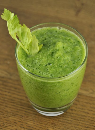 Green Juice in a Blender No Juicer Required Recipe. You don't need a juicer to juice vegetables. Just use a blender and strain.