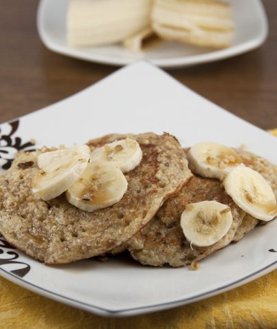 Banana Walnut Pancakes Recipe made with Healthy Farina Hot Cereal