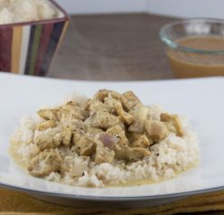 Curried Coconut Chicken Recipe. Great Asian dish!
