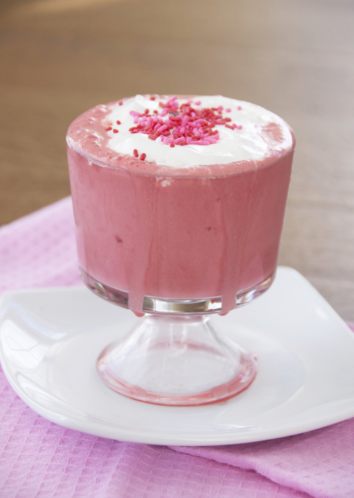 Red Velvet Valentine's Day Milkshakes Dessert Recipe 