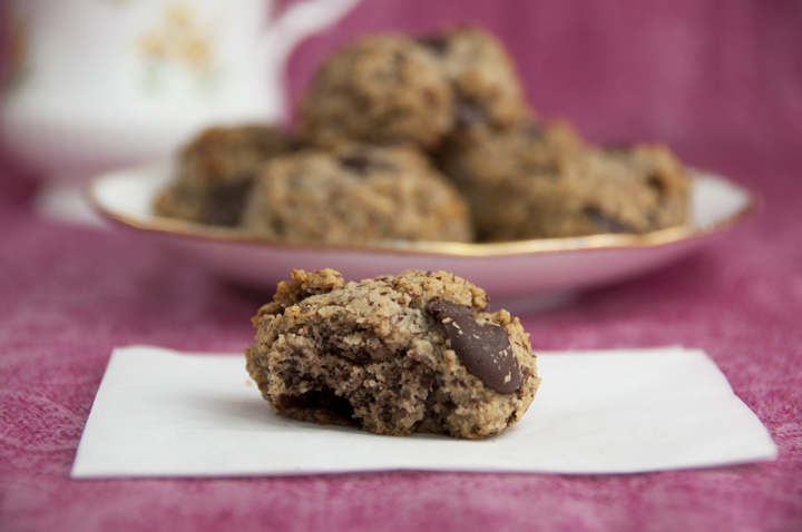 Healthy Gluten Free Almond Chocolate Chip Cookies recipe made with Bob's Red Mill Almond Flour