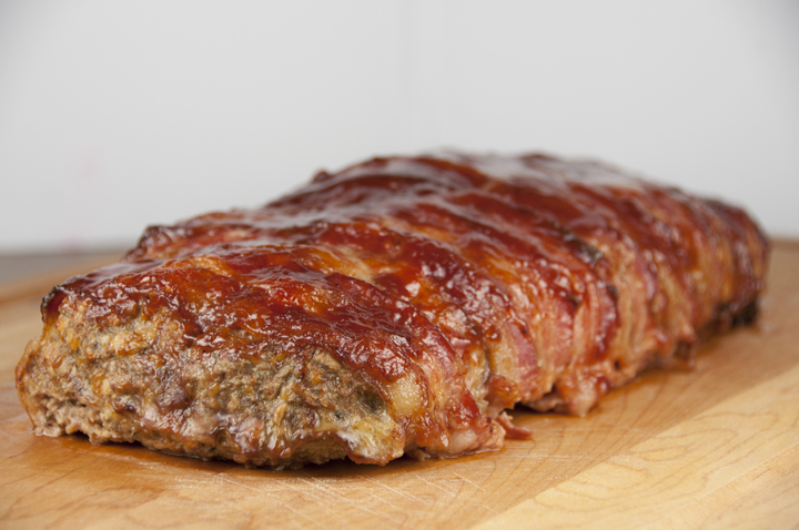 Bacon Wrapped BBQ Meatloaf