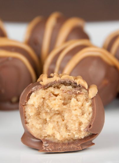 Nutter Butter Truffles recipe are perfect for any holiday or event! Peanut butter cookies covered in chocolate and drizzled with melted peanut butter.