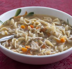 The best homemade chicken noodle soup recipe.