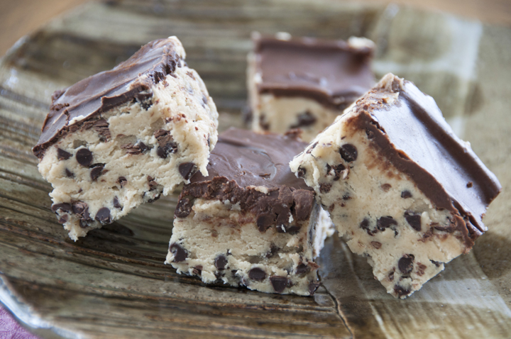 Chocolate Chip Cookie Dough Bars