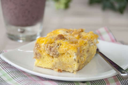 Buttermilk Biscuit and Egg Breakfast Cobbler recipe is the perfect egg dish for breakfast, brunch or dinner! Great for Mother's day brunch or house guests.