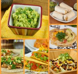 Cinco de Mayo recipe roundup of all Mexican food appetizers and dinners