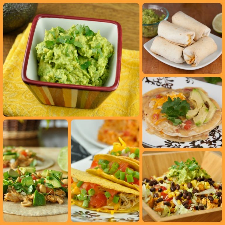 Cinco de Mayo recipe roundup of all Mexican food appetizers and dinners