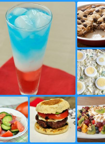 Memorial Day recipe roundup ideas for grilling out or picnics.