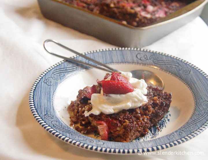 Strawberry Steel Cut Oat Breakfast Bars recipe are perfect for a healthy, easy on-the-go breakfast or snack idea even kids will love!