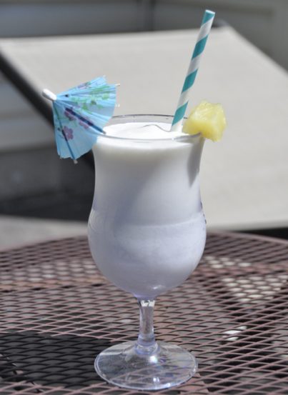 The best and very easy recipe for the popular cocktail, the Pina Colada.