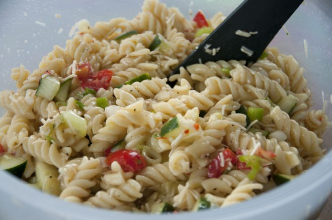 Simple Pasta Salad | Wishes and Dishes