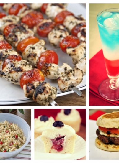 Planning a 4th of July Party or outdoor BBQ? Here are my best and easiest recipe ideas: drinks, sides, main course, and dessert!