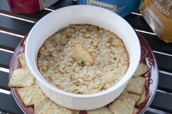 Baked Vidalia Onion Dip is a cheesy dip that you will love so much you'll have a hard time tearing yourself away from the appetizer table.