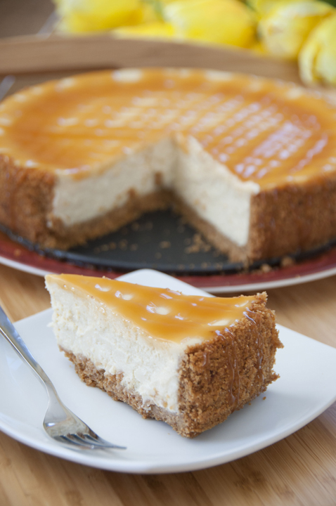 Caramel Macchiato Cheesecake | Wishes and Dishes