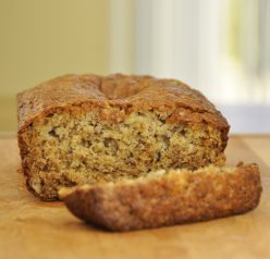 Banana bread is kicked up a notch with this recipe that includes pineapple and orange to give it a great tropical summer flavor. This banana bread is sure to be a hit for breakfast, brunch or dessert.