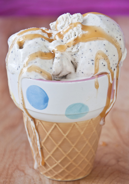 Caramel Macchiato Soft Serve Ice Cream Wishes And Dishes 